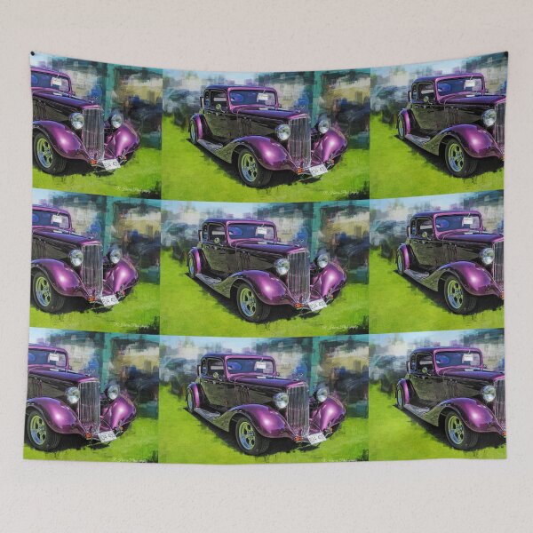 Item preview, Purple Pontiac Photo Abstract designed and sold by rharrisphotos.
