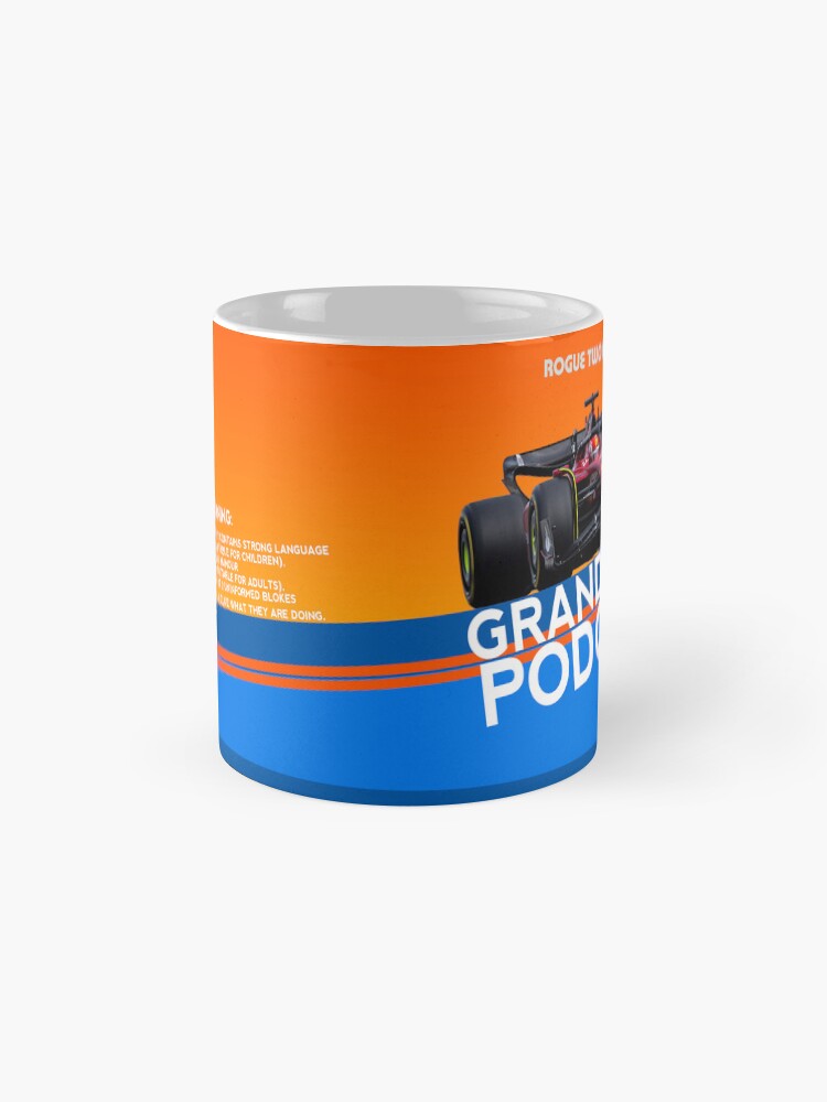 Thumbnail 4 of 6, Coffee Mug, Grand Prix Podcast Mug 2022 designed and sold by Elton McManus.