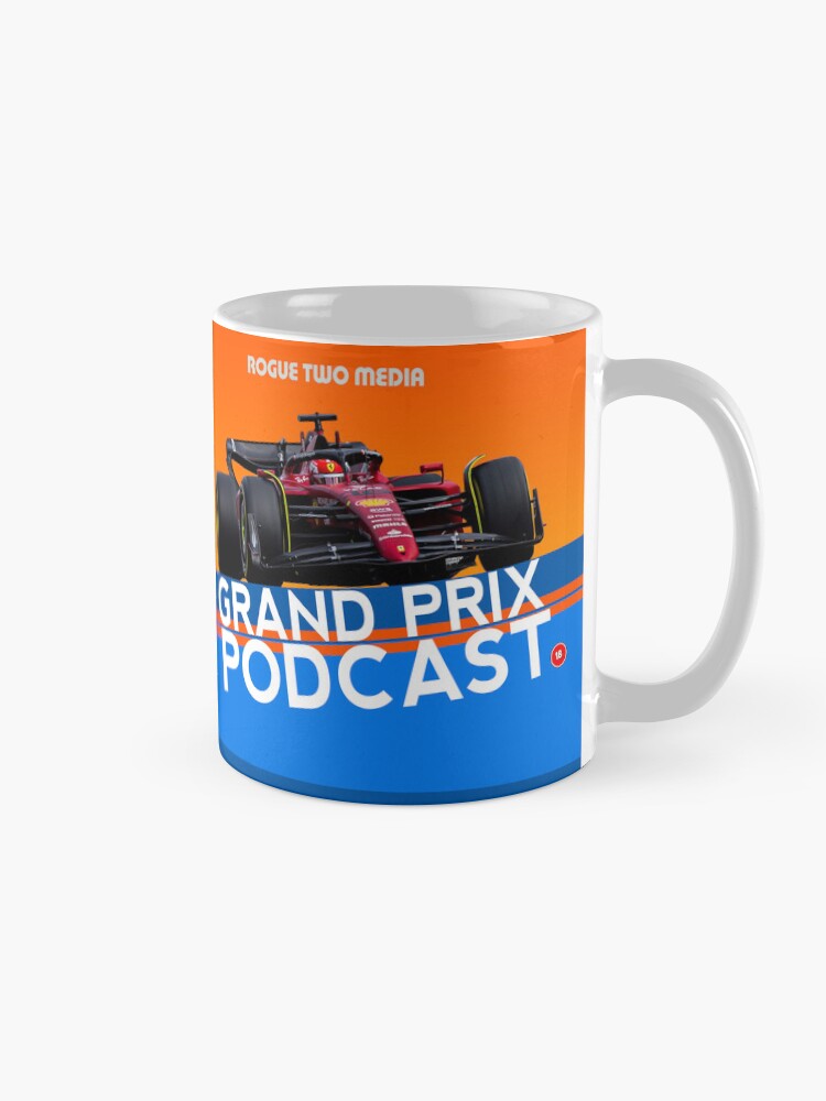 Thumbnail 5 of 6, Coffee Mug, Grand Prix Podcast Mug 2022 designed and sold by Elton McManus.