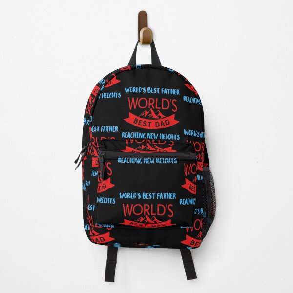 Item preview, World's Best Father Reaching New Heights designed and sold by teewearstyle.