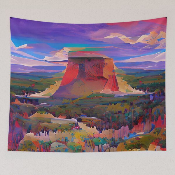 Artikelvorschau, Malerei von Mesa Verde - Moderne Kunstmalerei von Mesa Verde Colorado entworfen und verkauft von CattlettArt.