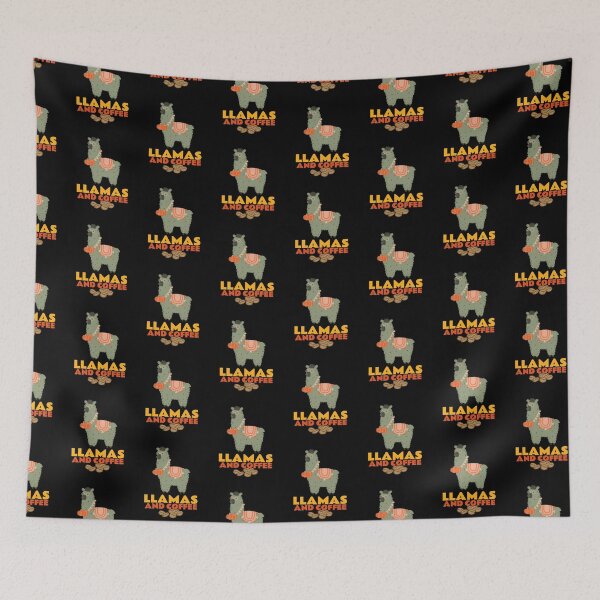 Item preview, Llamas and Coffee  designed and sold by art-fox.