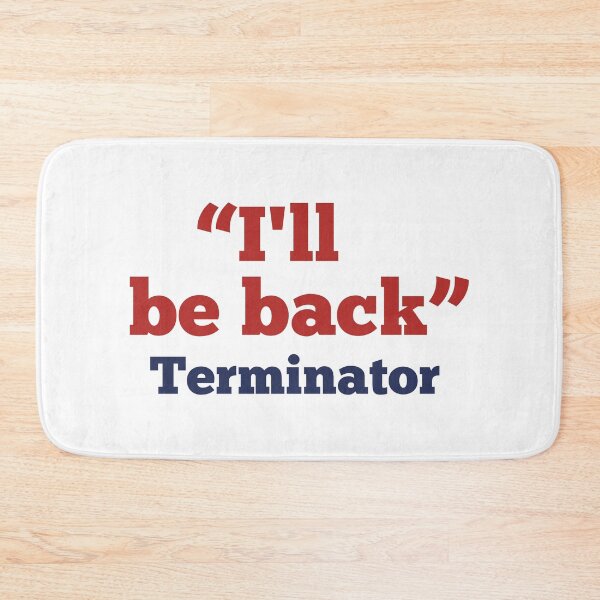 Item preview, I'll be back designed and sold by thesircurly.