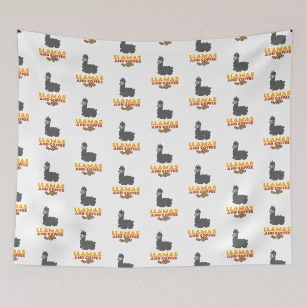 Item preview, Llamas and Coffee  designed and sold by art-fox.