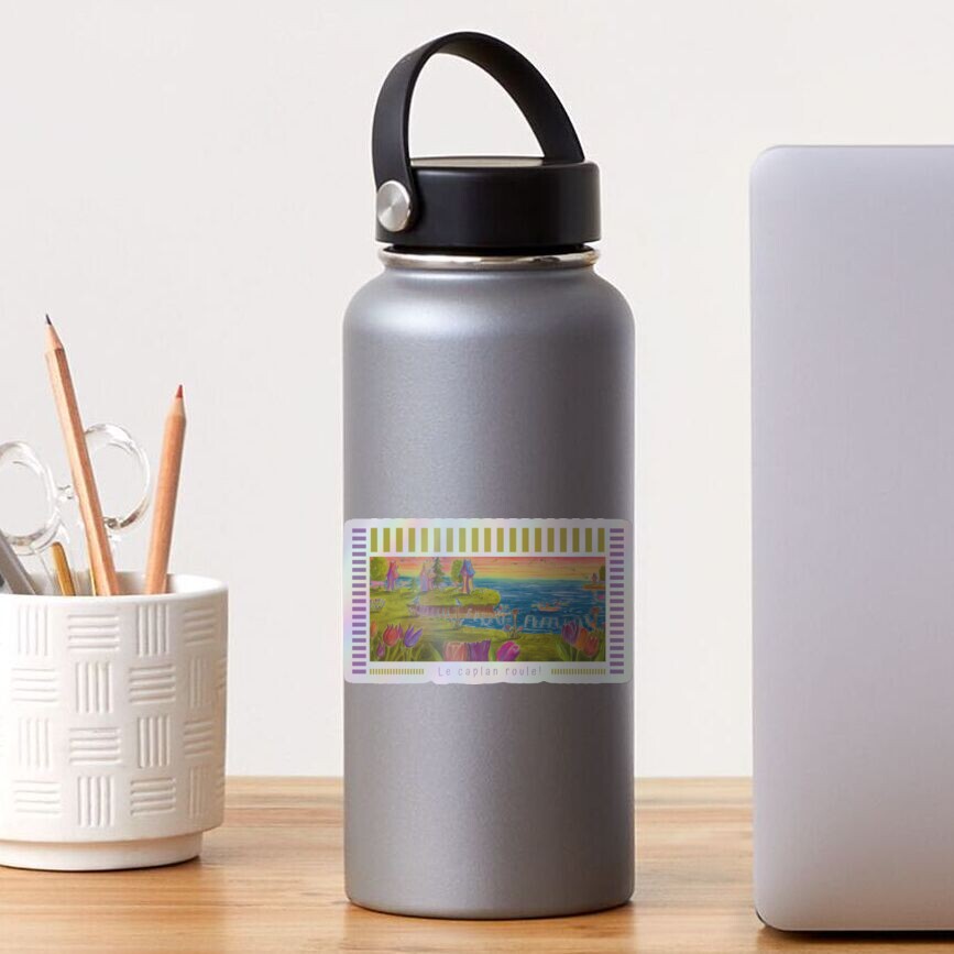 Aperçu de l'œuvre Sticker holographique créée et vendue par LindaMolloy.
