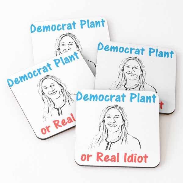 Item preview, Marjory Taylor Greene:Democrat Plant or A Real Idiot. designed and sold by DistinguishedMe.