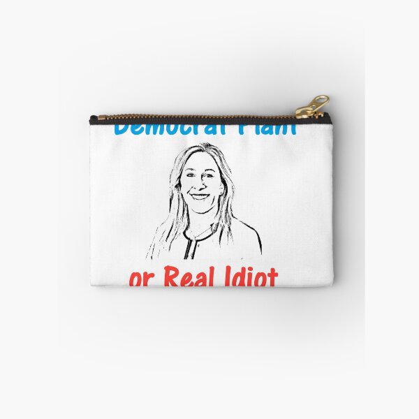 Item preview, Marjory Taylor Greene:Democrat Plant or A Real Idiot. designed and sold by DistinguishedMe.