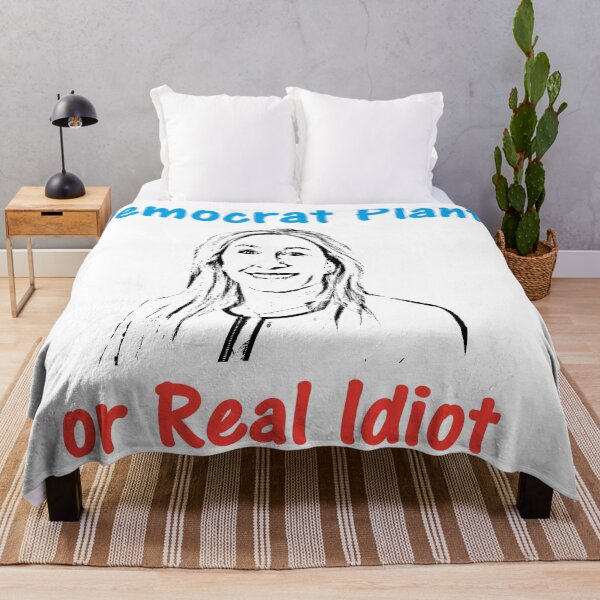 Item preview, Marjory Taylor Greene:Democrat Plant or A Real Idiot. designed and sold by DistinguishedMe.