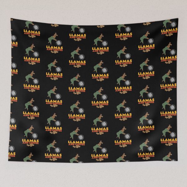 Item preview, Llamas and Coffee  designed and sold by art-fox.