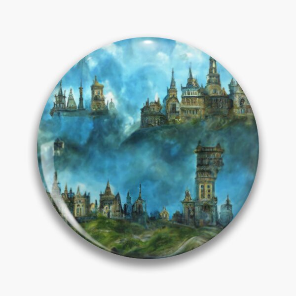 Item preview, Dimension of Pride -- Cityscape Medieval Gothic Digital Art  designed and sold by glitchman2.