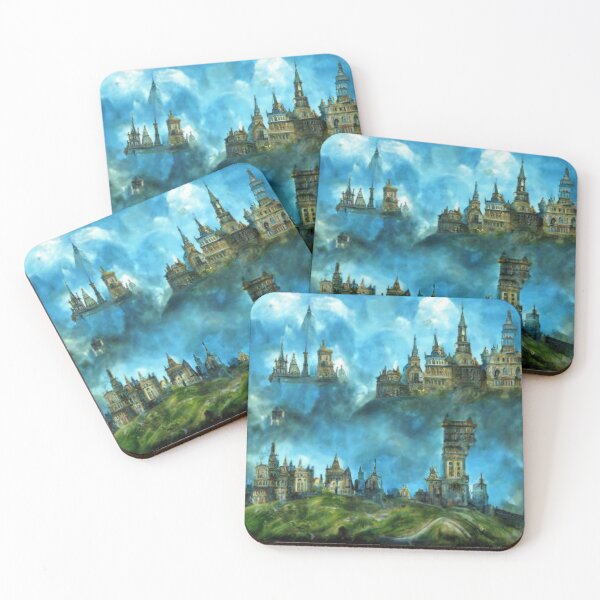 Item preview, Dimension of Pride -- Cityscape Medieval Gothic Digital Art  designed and sold by glitchman2.