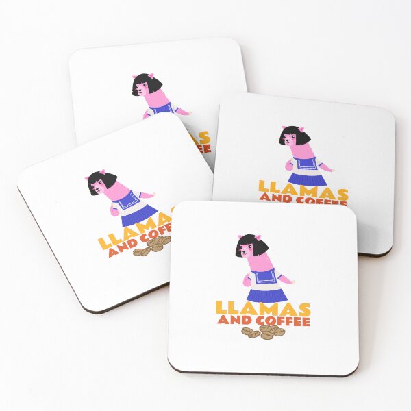 Item preview, Llamas and Coffee  designed and sold by art-fox.