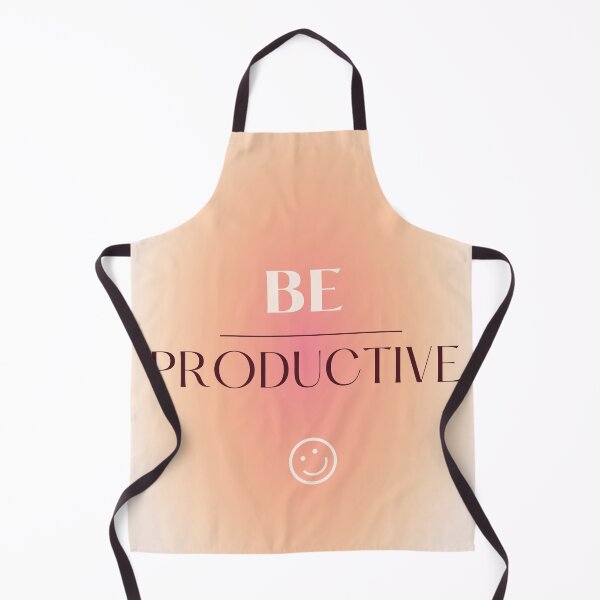 Item preview, be productive smiley gradient background designed and sold by Talitha Marya.