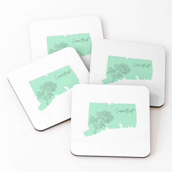 Item preview, Connecticut - State Flower - Seafoam Green designed and sold by CozyMcGee.