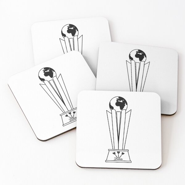 Item preview, Darts World Champion trophy outline (Light coloured items) designed and sold by FlawlessCheese.