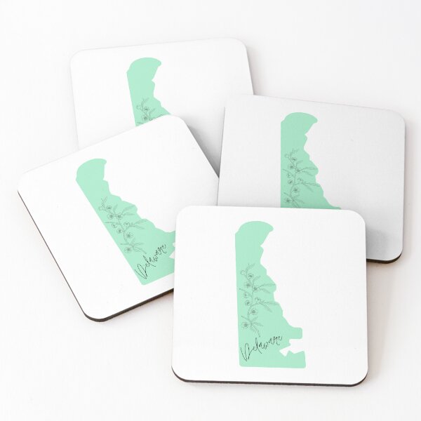 Item preview, Delaware - State Flower - Seafoam Green designed and sold by CozyMcGee.
