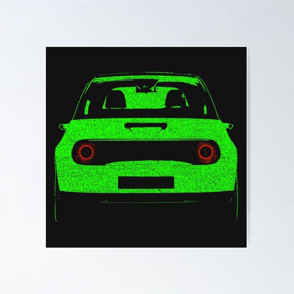 Item preview, Electric car e vehicle modern vintage pop art designed and sold by marosi.