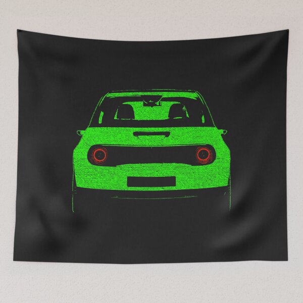 Item preview, Electric car e vehicle modern vintage pop art designed and sold by marosi.