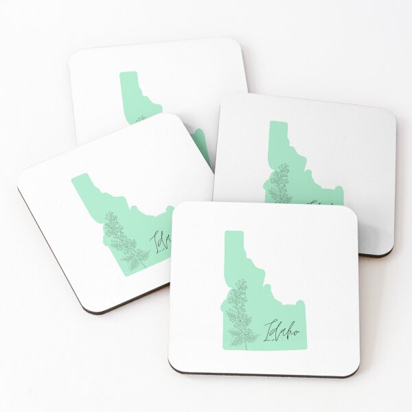 Item preview, Idaho - State Flower - Seafoam Green designed and sold by CozyMcGee.