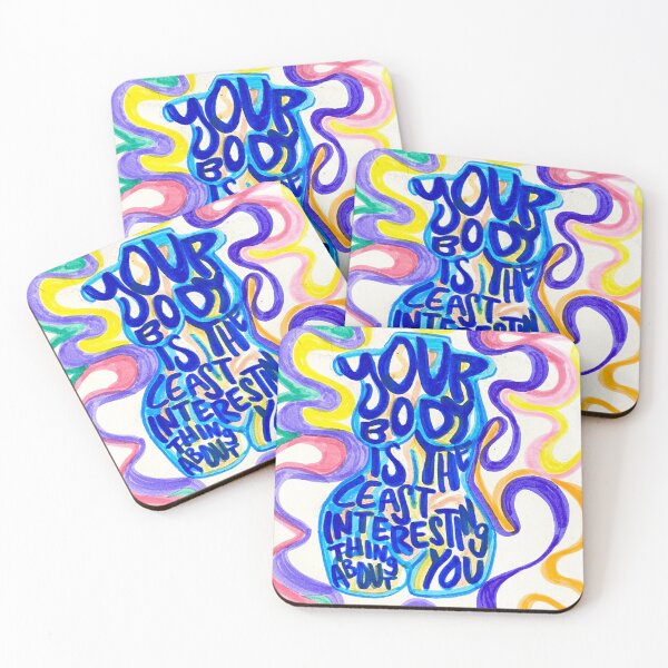 Item preview, body positive squiggle art! designed and sold by Zoë Witherspoon.
