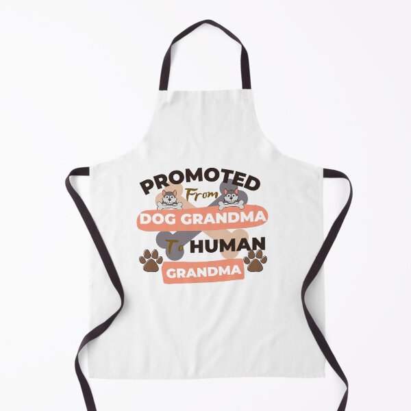Item preview, Promoted From Dog Grandma To Human Grandma Art Designs designed and sold by Manilyn0907.