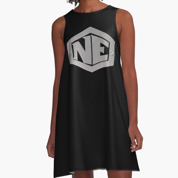 metallic new edition A-Line Dress