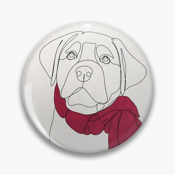 Item preview, Labrador Pup with Red Scarf designed and sold by rmcbuckeye.
