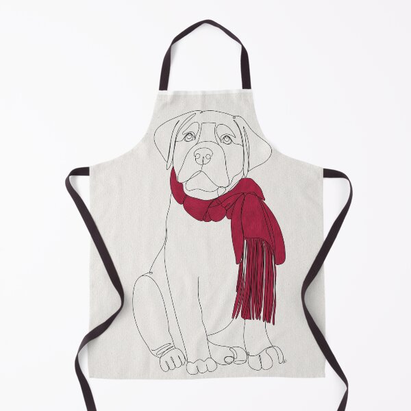 Item preview, Labrador Pup with Red Scarf designed and sold by rmcbuckeye.