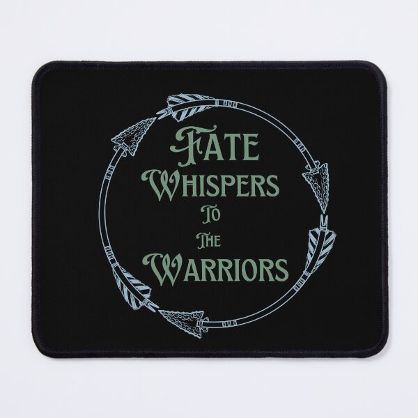 Item preview, Fate Whispers to the Warrior in circle of arrows blue and green designed and sold by MGuyerArt.