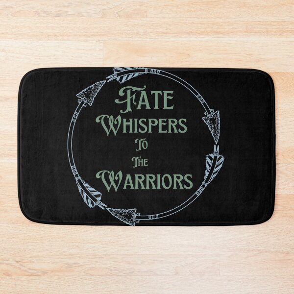 Item preview, Fate Whispers to the Warrior in circle of arrows blue and green designed and sold by MGuyerArt.