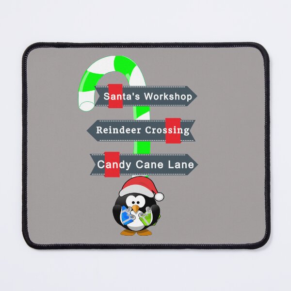 Item preview, Santa's Workshop Reindeer Penguin Design designed and sold by Angela Mello.