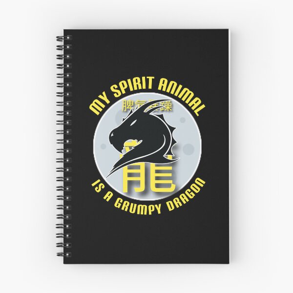 Item preview,  My spirit animal is a grumpy dragon. designed and sold by Umiska.