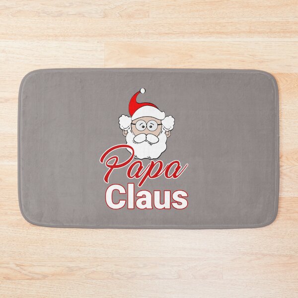 Item preview, Papa Claus Grandpa Santa Hat Design designed and sold by Angela Mello.