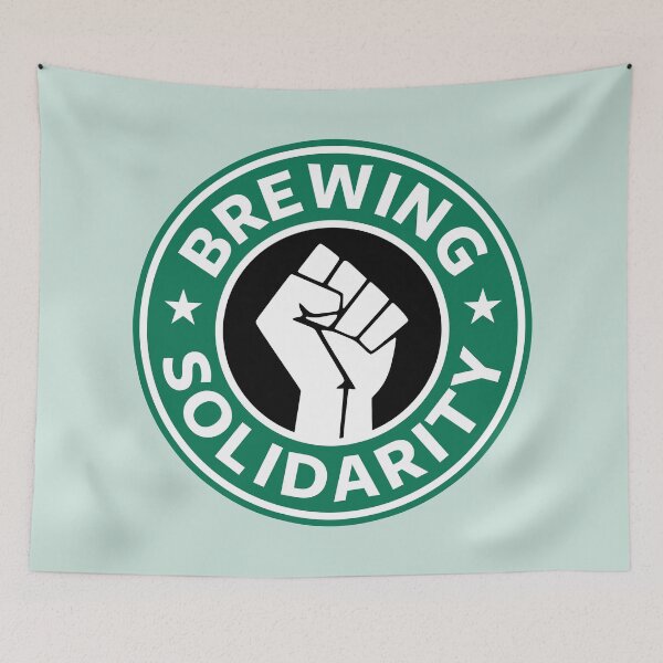 Item preview, Brewing Solidarity  designed and sold by voltzandvoices.