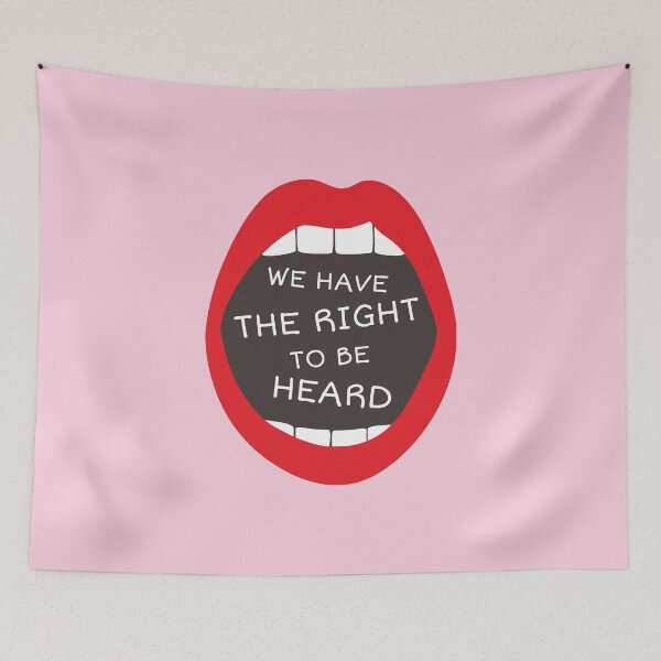 Item preview, We have the right to be heard  designed and sold by The boys.