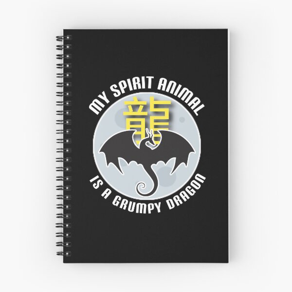 Item preview, My spirit animal is a grumpy dragon. designed and sold by Umiska.