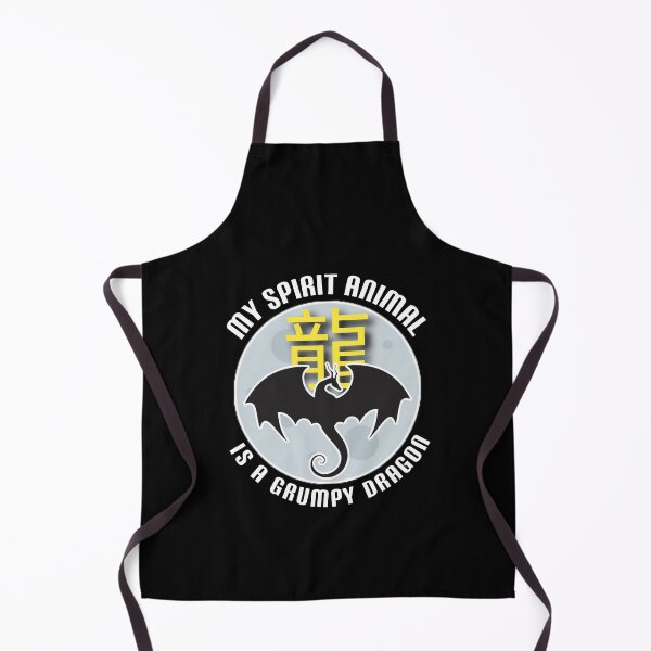Item preview, My spirit animal is a grumpy dragon. designed and sold by Umiska.