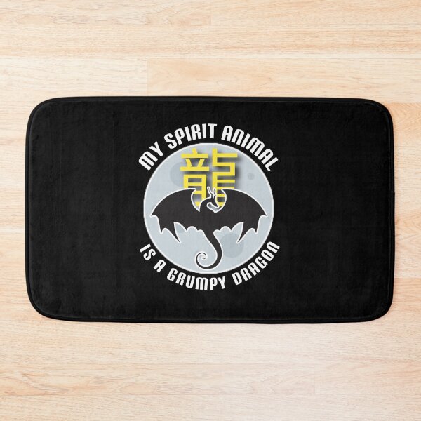 Item preview, My spirit animal is a grumpy dragon. designed and sold by Umiska.