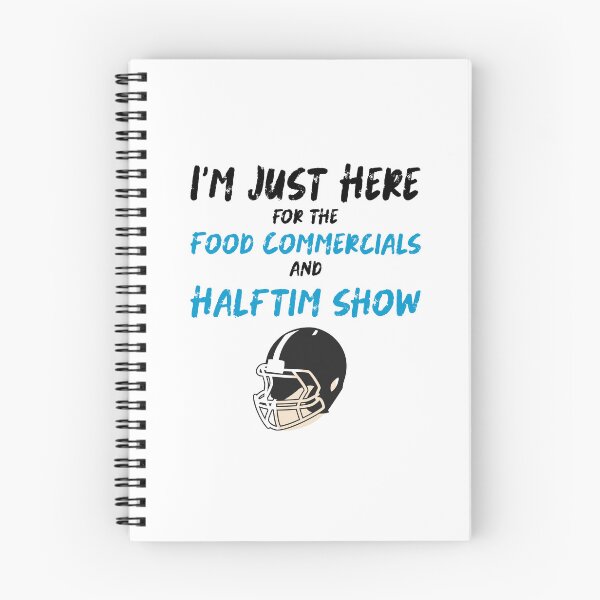 Item preview, i'm just here for the food commercials and halftime show sarcastic love football designed and sold by KHELISTORE.