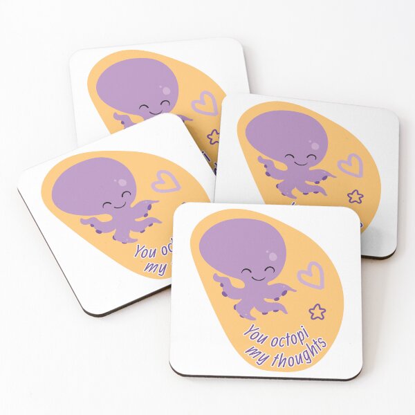 Item preview, You octopi my thoughts pun Octopus designed and sold by BalkanT.