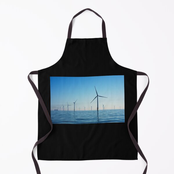 Item preview, Windmill on blue ocean designed and sold by EngineersArt.