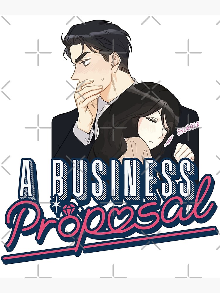 A Business Proposal Webtoon Artwork Fanart Poster By Ani Pop Redbubble 7078