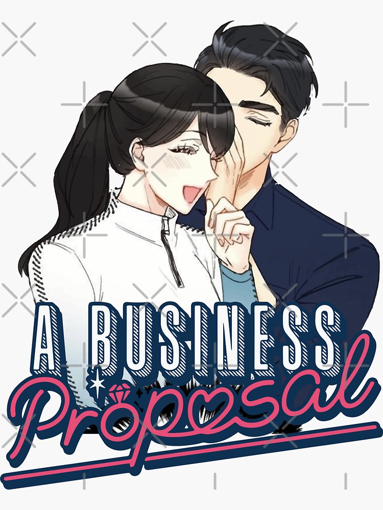 A Business Proposal Webtoon Artwork Fanart Sticker By Ani Pop Redbubble 4078