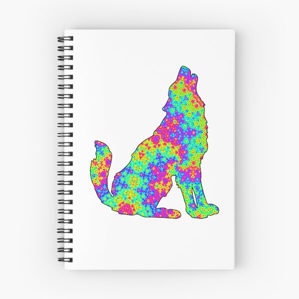 Item preview, Howling Wolf Psychedelic fractal designed and sold by outkast-oasis.