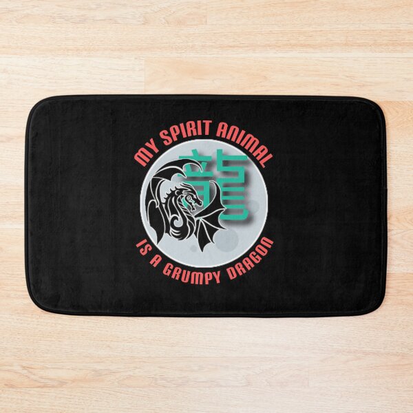 Item preview,  My spirit animal is a grumpy dragon. designed and sold by Umiska.