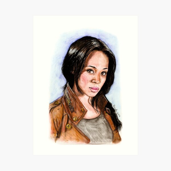 Abbie Mills Art Print