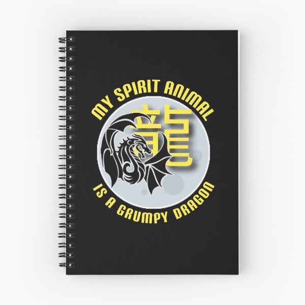 Item preview,  My spirit animal is a grumpy dragon. designed and sold by Umiska.