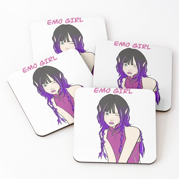 Item preview, EMO GIRL TSHIRT designed and sold by Alessiakemico.