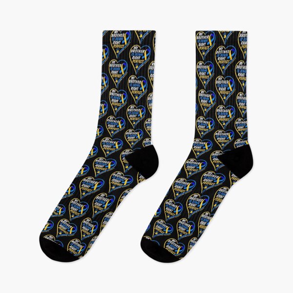 Item preview, My Brother Is Down Right Perfect - Down Syndrome Awareness - World Down Syndrome Day 2022 designed and sold by naworas.