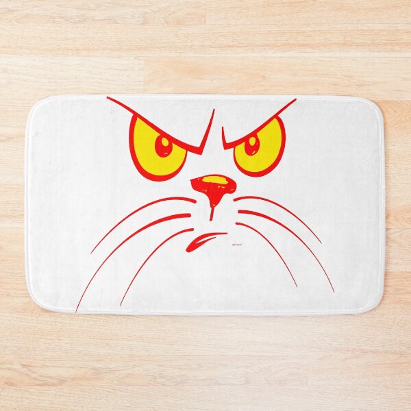 Item preview, Angry Cat Face - dePace' designed and sold by mrpropcake.